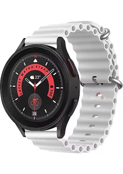 Garmin Vivoactive 4 İçin Ocean Loop Silikon Kordon 22MM
