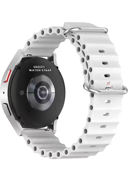Garmin Vivoactive 4 İçin Ocean Loop Silikon Kordon 22MM