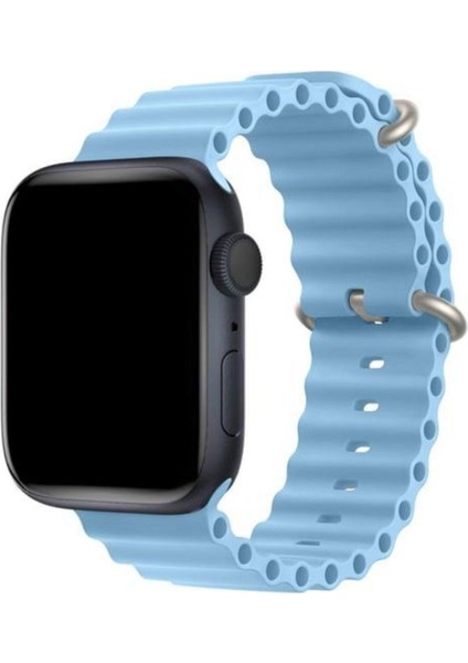 Garmin Vivoactive 4 İçin Ocean Loop Silikon Kordon 22MM