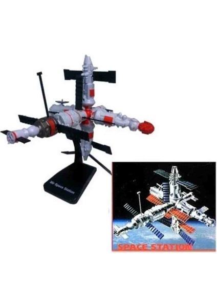 1:48 Space Station Uzay Uydu Maket Kit