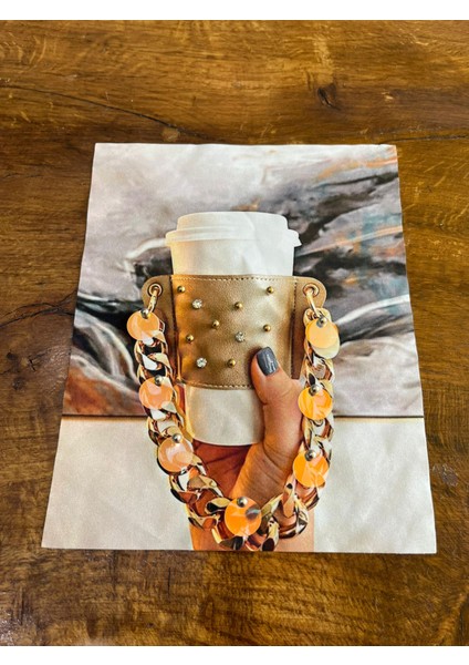 Zirkon Taşlı Pul Payetli Arma Dikiş Aplike 23X19 cm