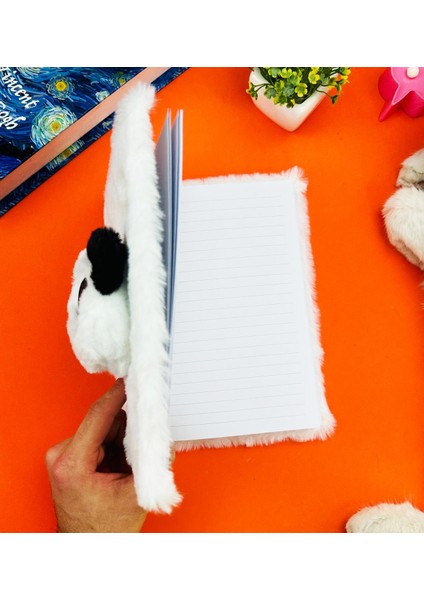 Sevimli Hayvan Kabartmalı Peluş Defter fiyatları