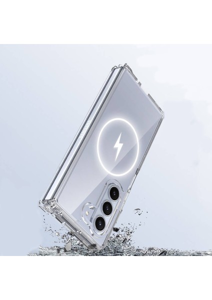 Samsung Galaxy Z Fold 6 Kılıf Ultra Korumalı Şeffaf Magsafeli Antishock Silikon fırsatları