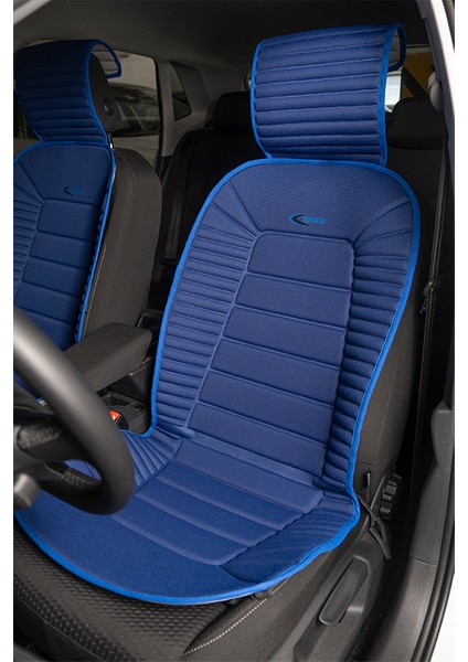 Chevrolet Trax Lüx Oto Koltuk Minderi Ön 2'li Set Takım Bumerang Serisi Mavi fiyatları