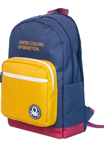 United Colors Of Benetton. Tricolor Çift Bölme Erkek Çocuk Sırt Çantası fiyatları