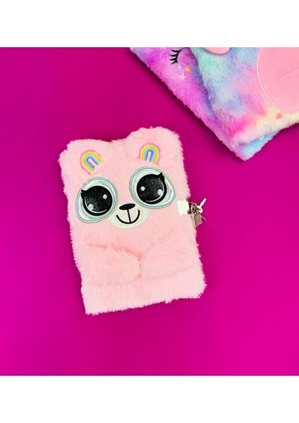 Renkli Hayvanlar Peluş Defter