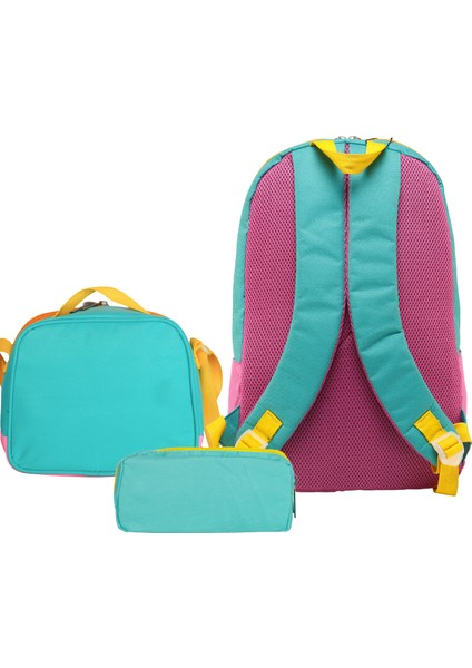 Be Happy Çift Ana Bölmeli Unisex Çocuk Ilkokul Çanta Set fiyatları