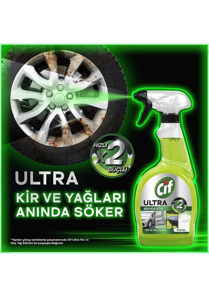 Ultra Anında Etki Kir ve Yağ Çözücü 1025 ml