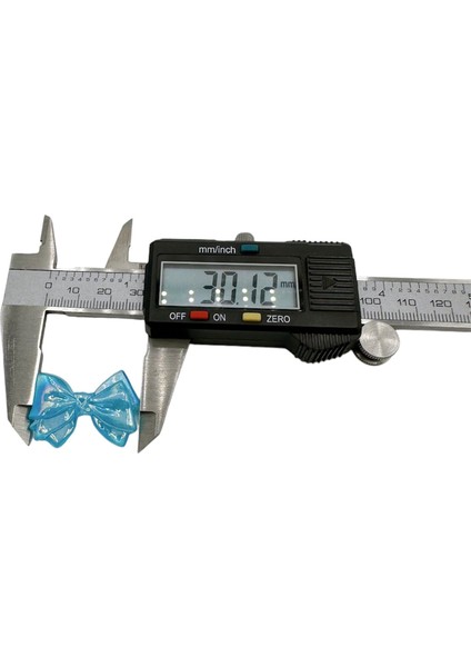 Renkli Fiyonk Karışık Şeffaf Boncuk Takı Yapımı Bead (25 Adet)