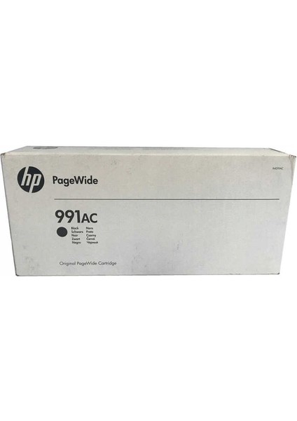 Hp 991AC-X4D19AC Siyah Orijinal Kartuş