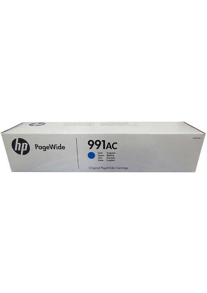 Hp 991AC-X4D10AC Mavi Orijinal Kartuş