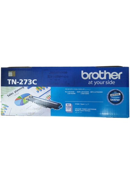 Brother TN-273 Mavi Orijinal Toner