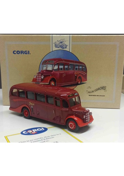 Corgi Felix Coaches Bedford Ob Coach Metal Otobüs modelleri