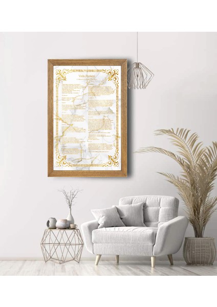 Veda Hutbesi Baskılı, Dini Tablo, Çerçeveli Cam Tablo 20x30 Cm fırsatları
