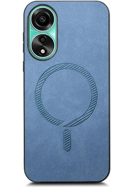 Oppo A78 4g Ince Magsafe Araç Mounts Kablosuz Şarj Için Flip Case (Yurt Dışından)