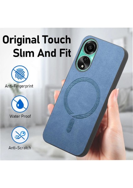 Oppo A78 4g Ince Magsafe Araç Mounts Kablosuz Şarj Için Flip Case (Yurt Dışından) indirimleri