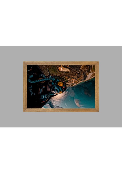 Solo Türk Pilotu Tablo, Çerçeveli Cam Tablo 30x45 Cm fiyatları