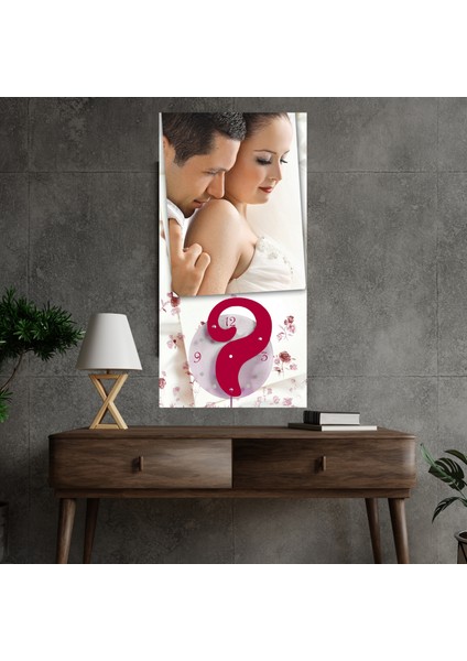 Canvas Duvar Saat 30X58 Ebatında