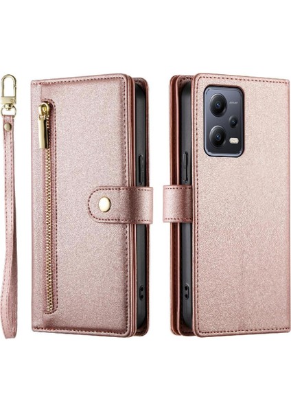 Xiaomi Poco X5 Cüzdan Çok Fonksiyonlu Iş Crossbody Için Flip Case (Yurt Dışından) modelleri