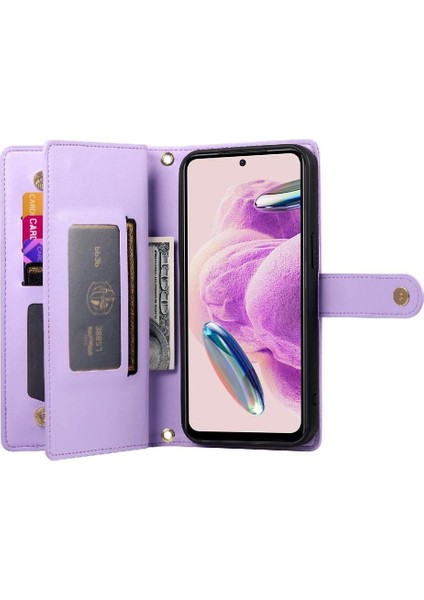 Xiaomi Redmi Not 11 Için Flip Case 4g Crossbody Kayış Iş Cüzdan (Yurt Dışından)