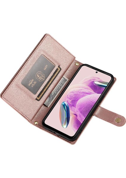 Xiaomi Redmi Not 11 Için Flip Case 4g Crossbody Kayış Iş Cüzdan (Yurt Dışından)