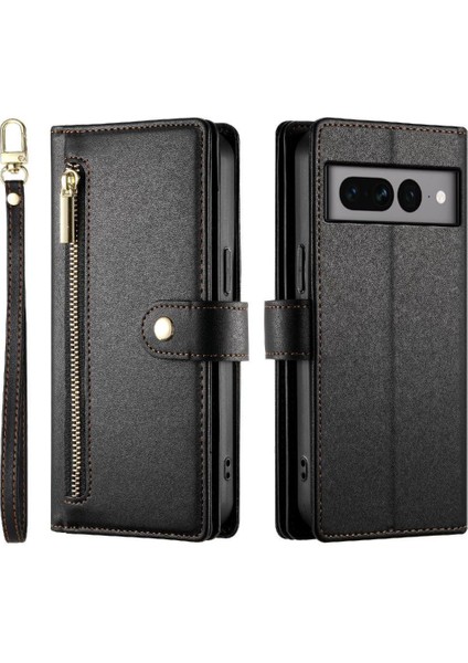 Google Piksel 7 Pro Crossbody Kayış Çok Fonksiyonlu Iş Için Flip Case (Yurt Dışından) fiyatları
