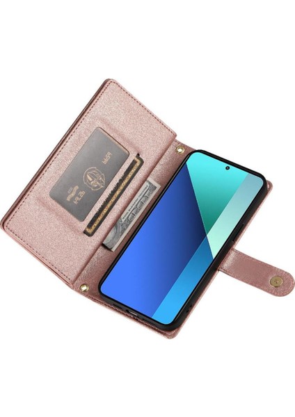 Xiaomi Redmi Not 13 Için Flip Case 4g Çok Fonksiyonlu Iş Cüzdan (Yurt Dışından) indirimleri
