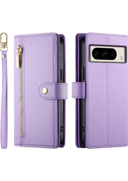 Google Piksel 8 Pro Iş Cüzdan Çok Fonksiyonlu Kayış Için Flip Case (Yurt Dışından) fırsatları