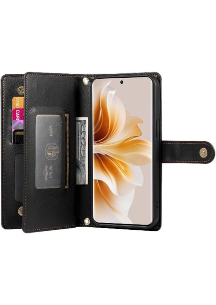 Oppo Oppo 11 Için Flip Case Standı Crossbody Kayış Iş Çok Fonksiyonlu (Yurt Dışından) indirimleri