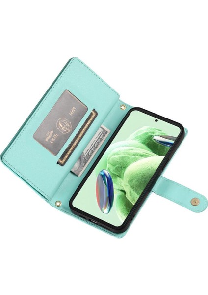 Xiaomi Poco X5 Cüzdan Çok Fonksiyonlu Iş Crossbody Için Flip Case (Yurt Dışından) modelleri