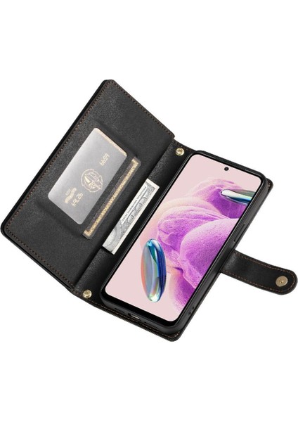 Xiaomi Redmi Not 11 Için Flip Case 4g Crossbody Kayış Iş Cüzdan (Yurt Dışından)