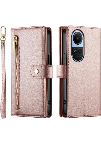 Oppo Oppo 10 5g Için Flip Case Crossbody Kayış Standı Çok Fonksiyonlu (Yurt Dışından) fiyatları