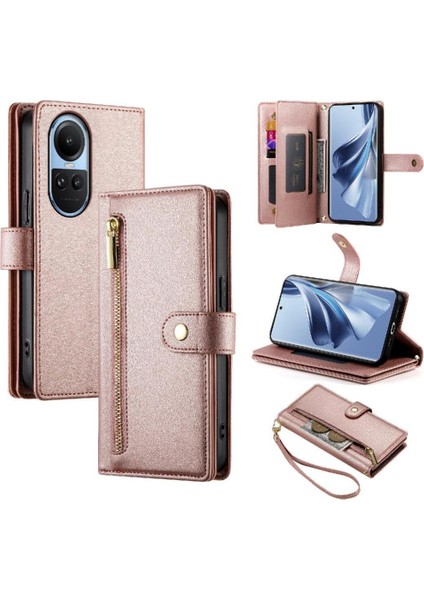 Oppo Oppo 10 5g Için Flip Case Crossbody Kayış Standı Çok Fonksiyonlu (Yurt Dışından) indirimleri