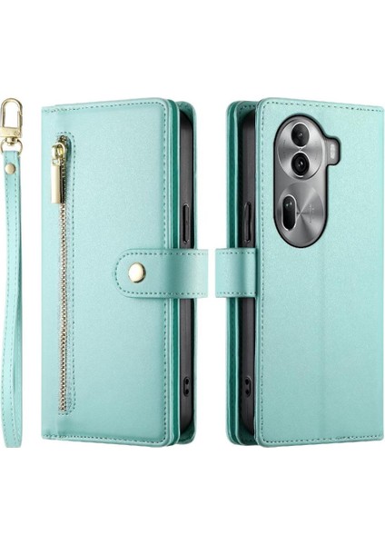 Oppo Oppo 11 Pro Için Flip Case Crossbody Kayış Cüzdan Standı Iş (Yurt Dışından)