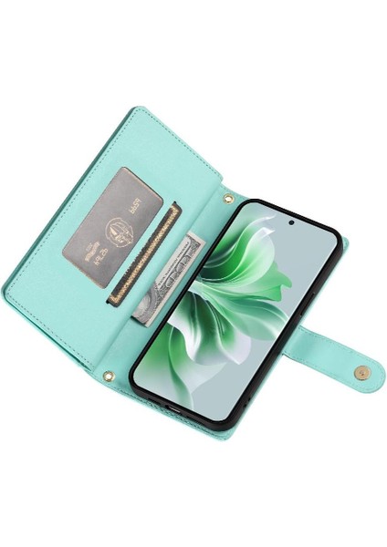 Oppo Oppo 11 Pro Için Flip Case Crossbody Kayış Cüzdan Standı Iş (Yurt Dışından)