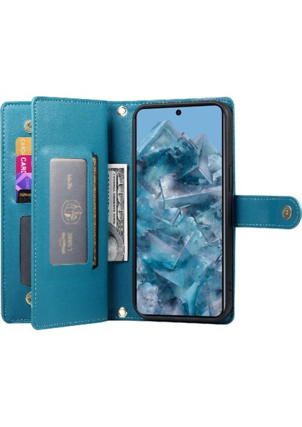 Google Piksel 8 Pro Iş Cüzdan Çok Fonksiyonlu Kayış Için Flip Case (Yurt Dışından) fırsatları