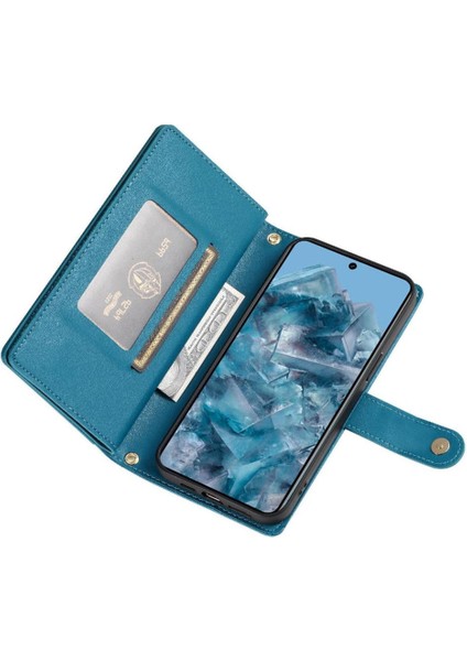 Google Piksel 8 Pro Iş Cüzdan Çok Fonksiyonlu Kayış Için Flip Case (Yurt Dışından) indirimleri
