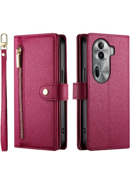 Oppo Oppo 11 Pro Için Flip Case Crossbody Kayış Cüzdan Standı Iş (Yurt Dışından)