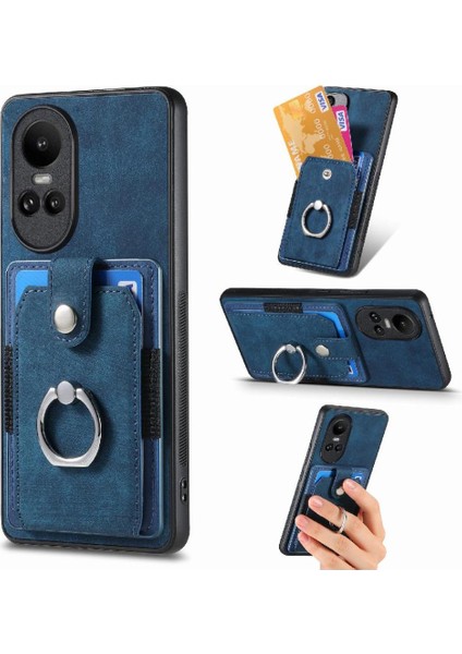Oppo Oppo 10 5g Için Kılıf Manyetik Araç Montaj Standı Halka Tutucu Crad Yuvası (Yurt Dışından)