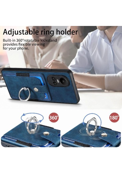 Oppo Oppo 10 5g Için Kılıf Manyetik Araç Montaj Standı Halka Tutucu Crad Yuvası (Yurt Dışından)