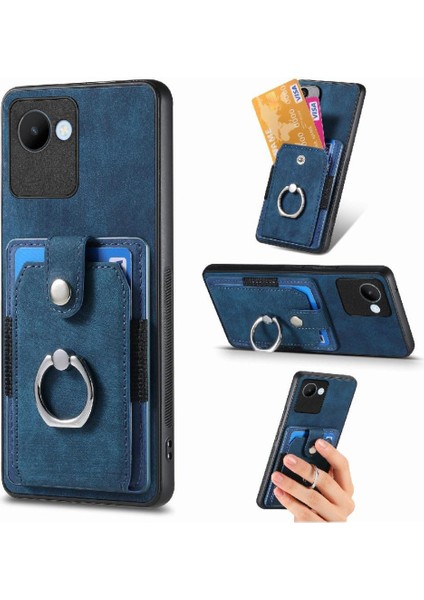 Realme C30 Için Kılıf Halka Tutucu Standı Crad Yuvası Manyetik Araç Montaj (Yurt Dışından) modelleri