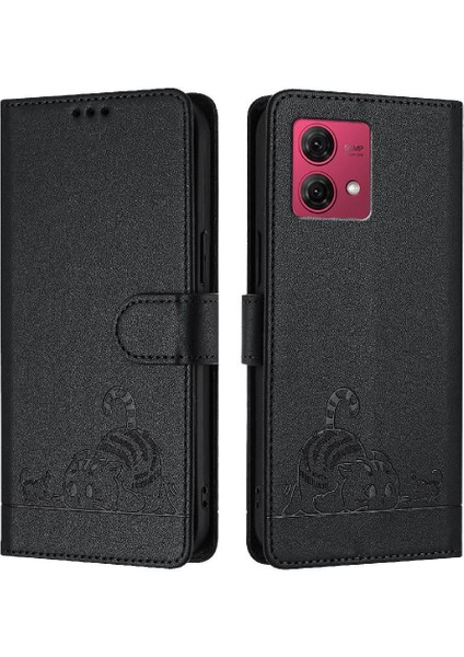 Motorola Moto G84 5g Kart Yuvası Tutucu Için Kılıf Kickstand Cüzdan Kapak Çevirin (Yurt Dışından)