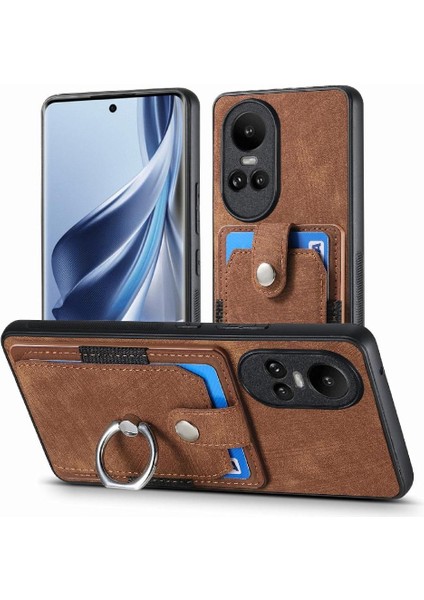 Oppo Oppo 10 5g Için Kılıf Manyetik Araç Montaj Standı Halka Tutucu Crad Yuvası (Yurt Dışından)