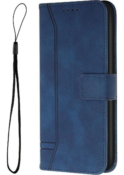 IPhone 16 Için Telefon Kılıfı Artı Flip Folio Cüzdan Kart Yuvaları Kapak Manyetik (Yurt Dışından)