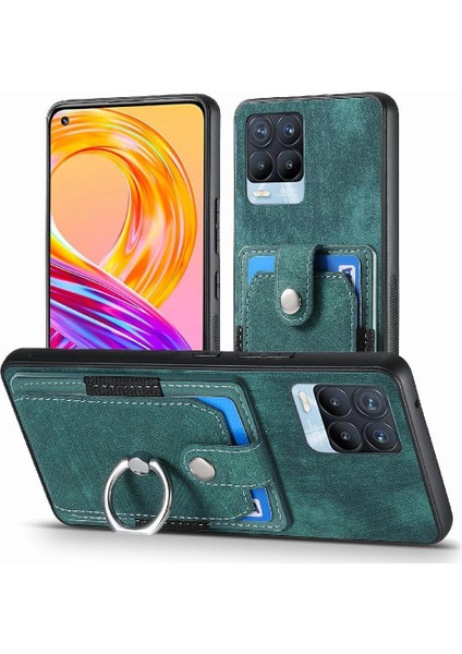 Realme 8 Pro Crad Yuvası Için Kılıf Manyetik Araç Montaj Halkası Tutucu Standı (Yurt Dışından)