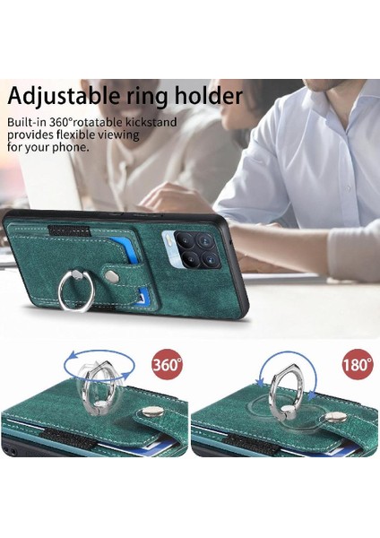 Realme 8 Pro Crad Yuvası Için Kılıf Manyetik Araç Montaj Halkası Tutucu Standı (Yurt Dışından) indirimleri