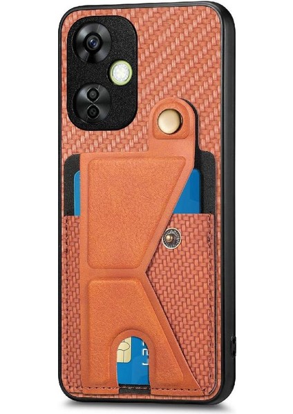 Oneplus Nord Ce3 Lite Için Kılıf Braketi Cardholder Standı Fonksiyonu Manyetik (Yurt Dışından) modelleri
