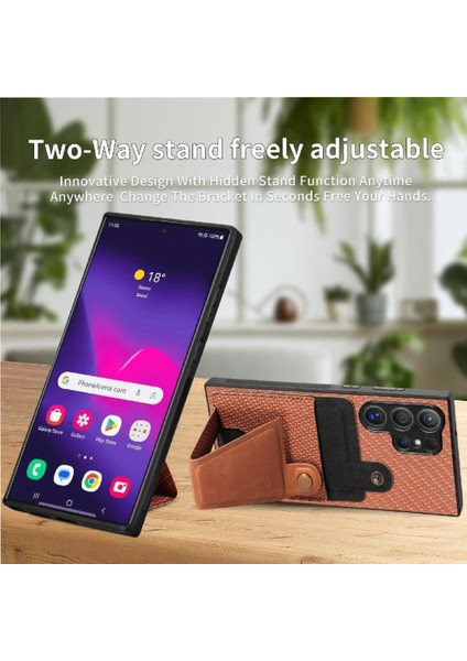 Samsung Galaxy S24 Ultra Braketi Standı Fonksiyonu Kart Sahibi Tasarım (Yurt Dışından) indirimleri