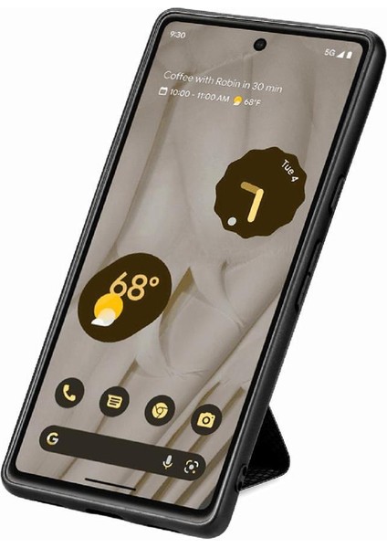 Google Piksel 7A Braketi Standı Fonksiyonu Kart Sahibi Manyetik Tasarım Için Kılıf (Yurt Dışından)