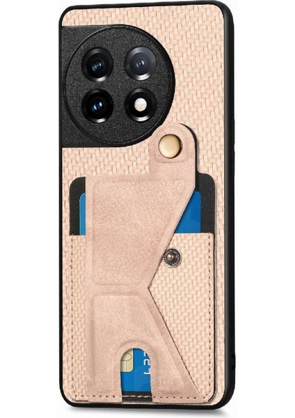 Oneplus 11 Için Kılıf Kart Sahibi Standı Fonksiyonu Manyetik Tasarım Braketi (Yurt Dışından) modelleri